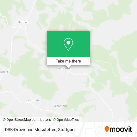Карта DRK-Ortsverein Meßstetten