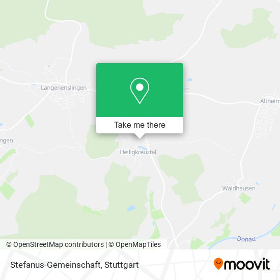 Stefanus-Gemeinschaft map