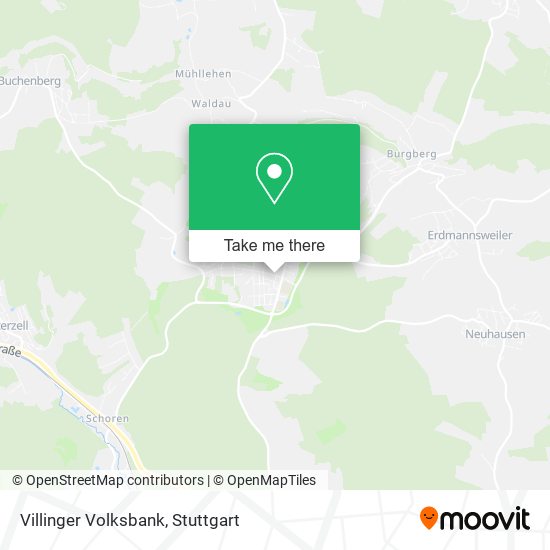 Villinger Volksbank map