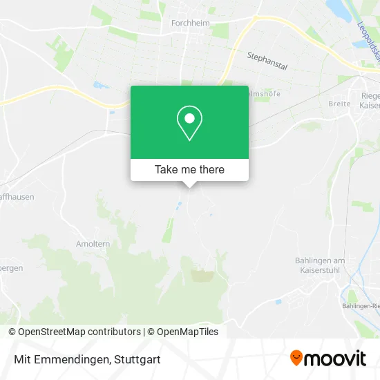 Карта Mit Emmendingen