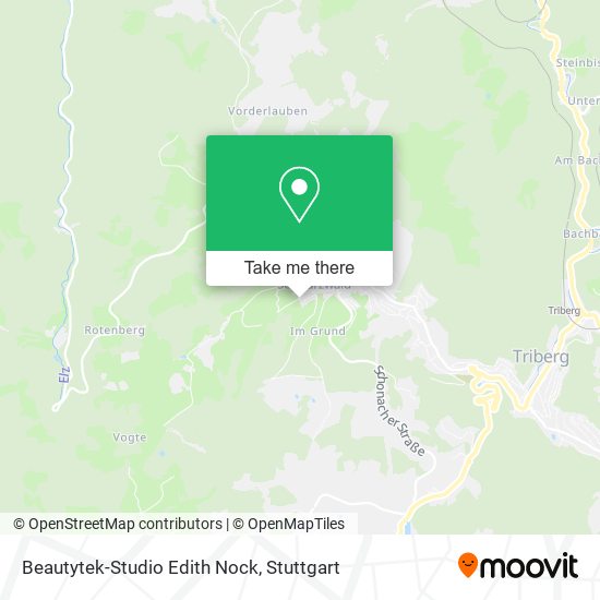 Beautytek-Studio Edith Nock map