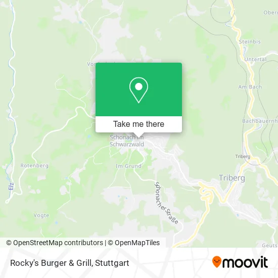 Карта Rocky's Burger & Grill