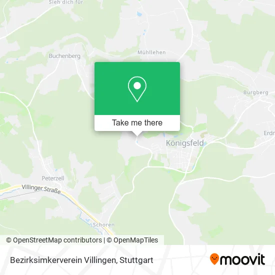 Bezirksimkerverein Villingen map