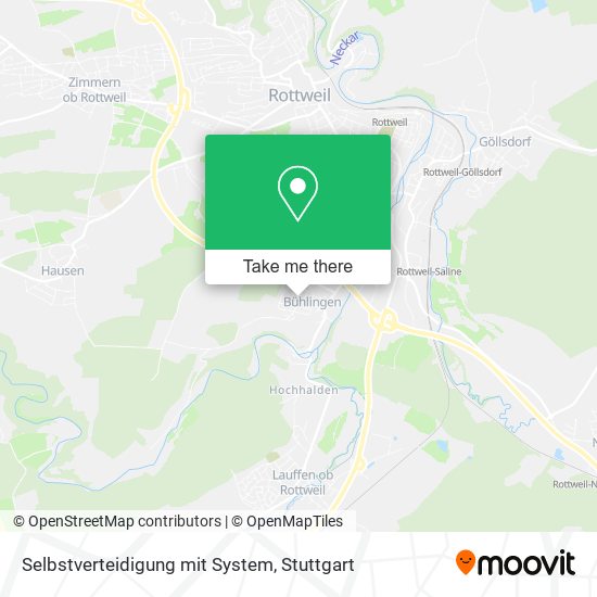 Карта Selbstverteidigung mit System