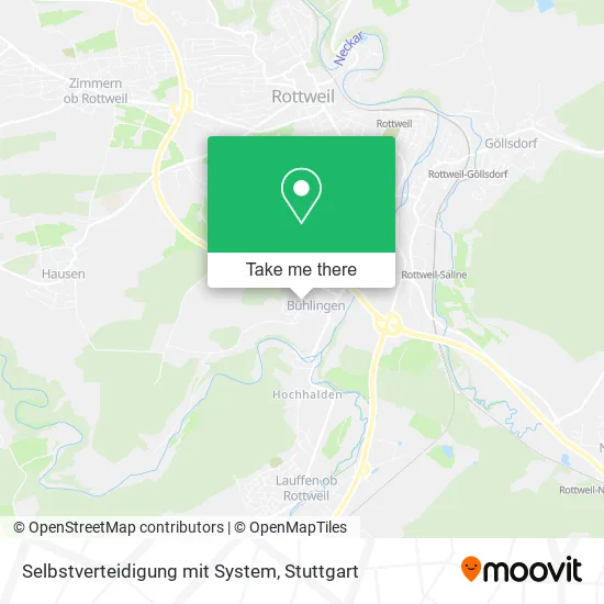 Карта Selbstverteidigung mit System