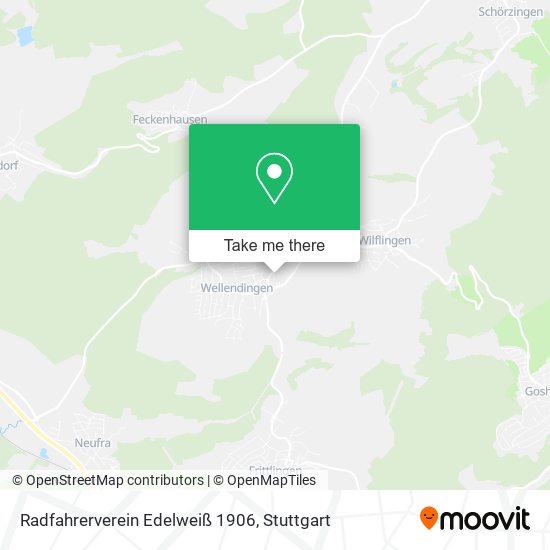 Radfahrerverein Edelweiß 1906 map