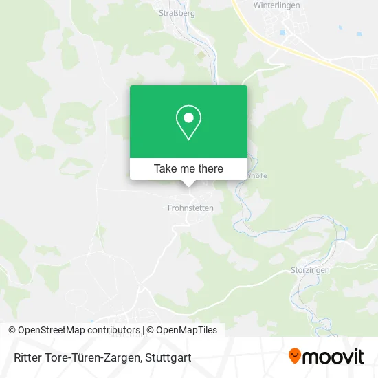 Карта Ritter Tore-Türen-Zargen