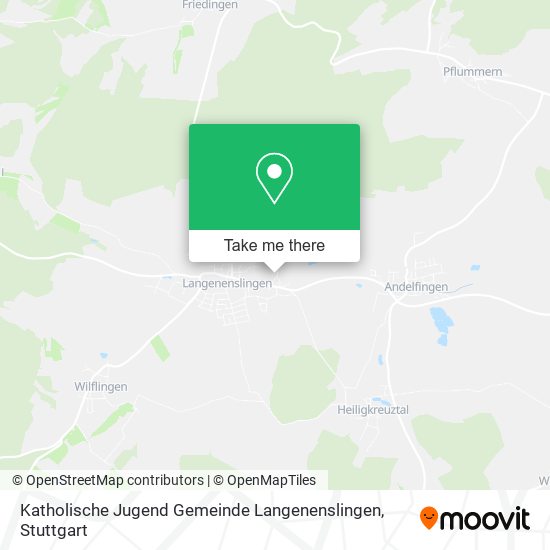 Карта Katholische Jugend Gemeinde Langenenslingen