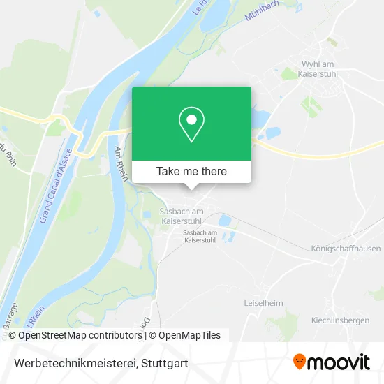 Карта Werbetechnikmeisterei