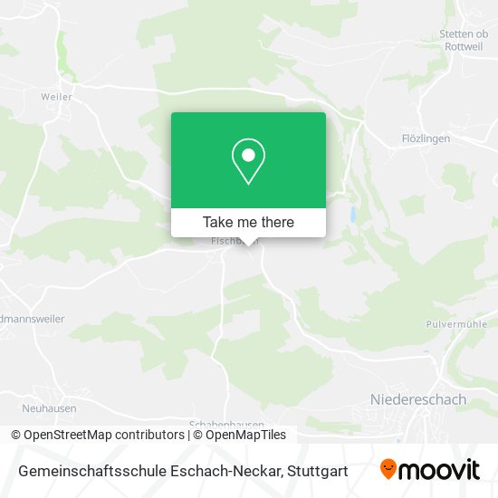Карта Gemeinschaftsschule Eschach-Neckar