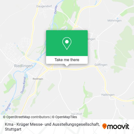 Kma - Krüger Messe- und Ausstellungsgesellschaft map