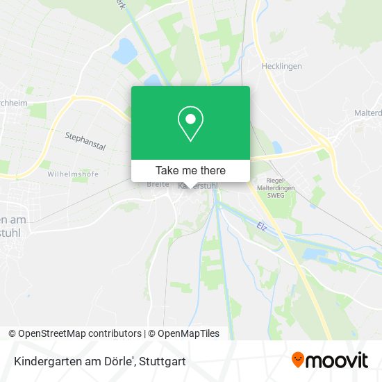 Kindergarten am Dörle' map