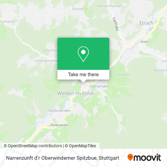 Narrenzunft d'r Oberwindemer Spitzbue map