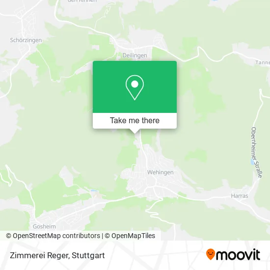 Карта Zimmerei Reger