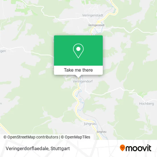 Карта Veringerdorflaedale