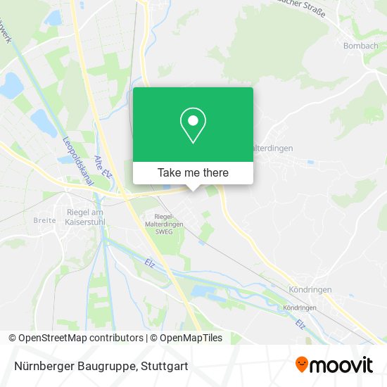 Nürnberger Baugruppe map