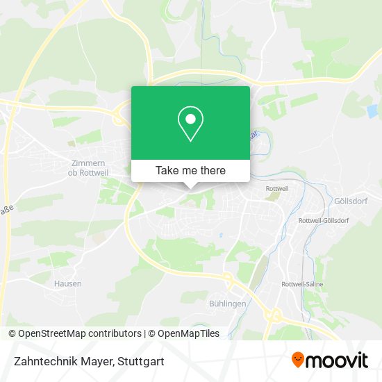 Zahntechnik Mayer map