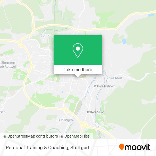 Personal Training & Coaching map