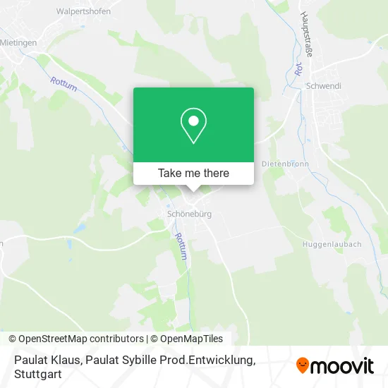 Карта Paulat Klaus, Paulat Sybille Prod.Entwicklung