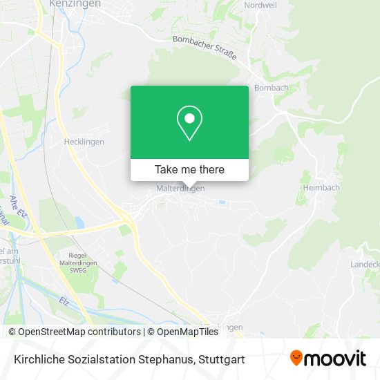 Kirchliche Sozialstation Stephanus map