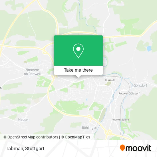 Карта Tabman