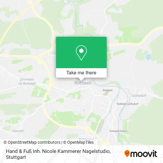 Карта Hand & Fuß Inh. Nicole Kammerer Nagelstudio