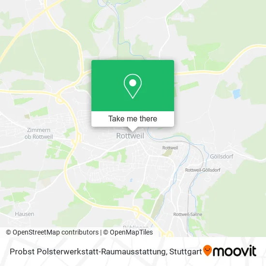Карта Probst Polsterwerkstatt-Raumausstattung