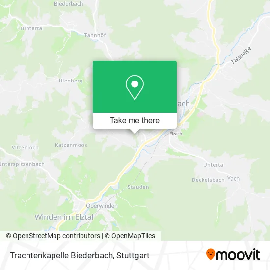 Карта Trachtenkapelle Biederbach