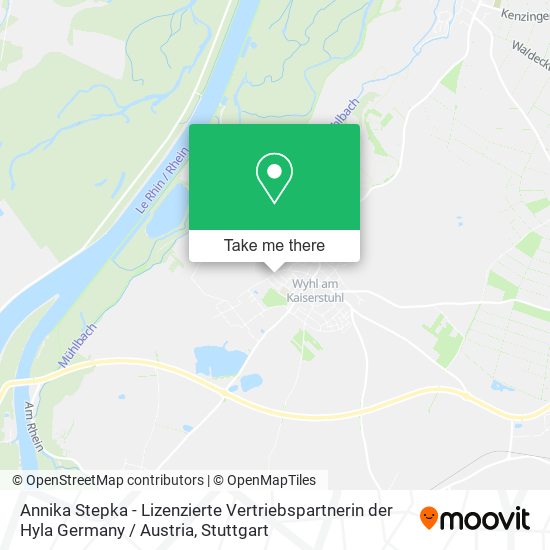 Annika Stepka - Lizenzierte Vertriebspartnerin der Hyla Germany / Austria map