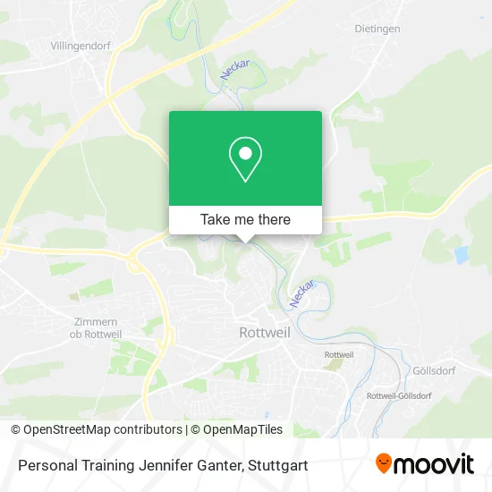 Карта Personal Training Jennifer Ganter