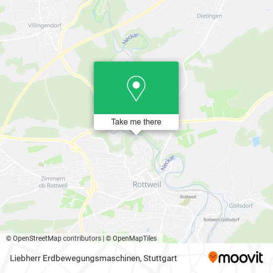 Liebherr Erdbewegungsmaschinen map