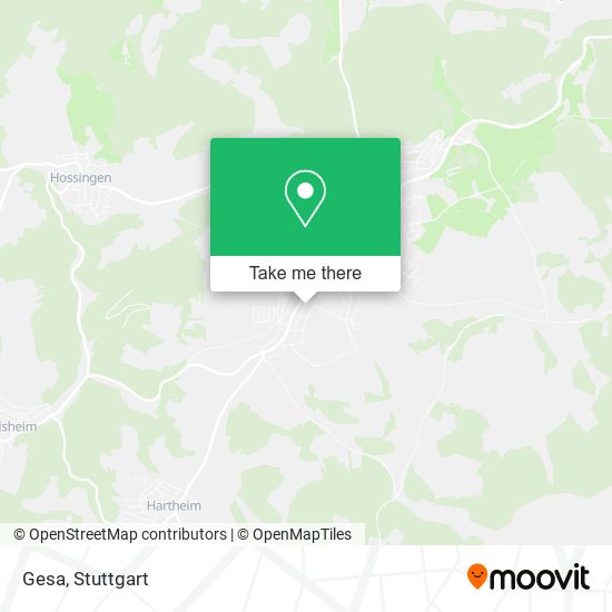 Карта Gesa
