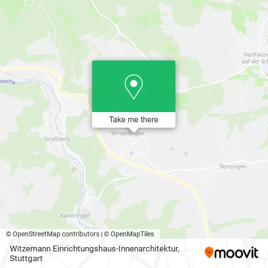 Карта Witzemann Einrichtungshaus-Innenarchitektur