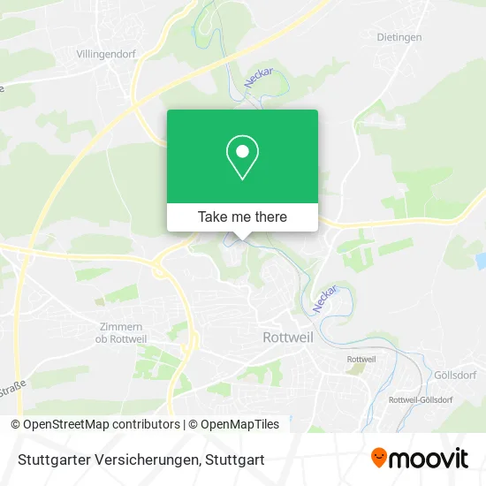 Карта Stuttgarter Versicherungen