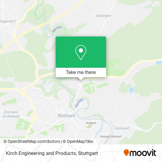 Kirch Engineering and Products map