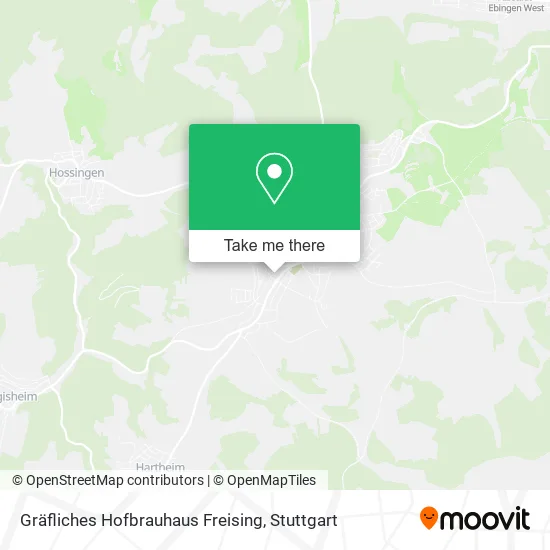 Карта Gräfliches Hofbrauhaus Freising