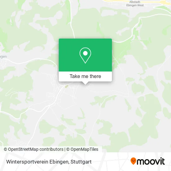 Карта Wintersportverein Ebingen