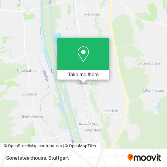 Карта Sonetsteakhouse