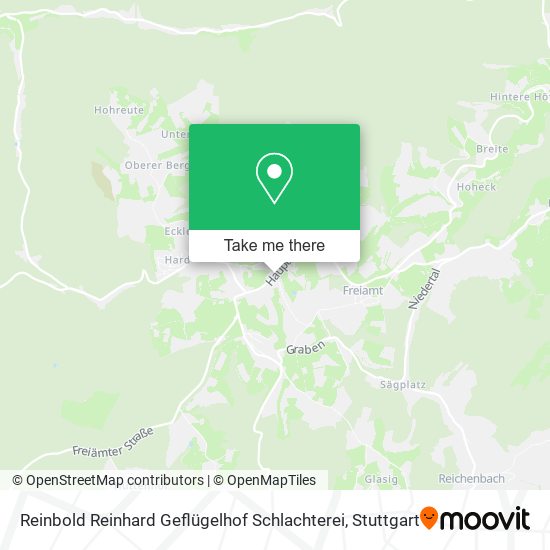 Reinbold Reinhard Geflügelhof Schlachterei map
