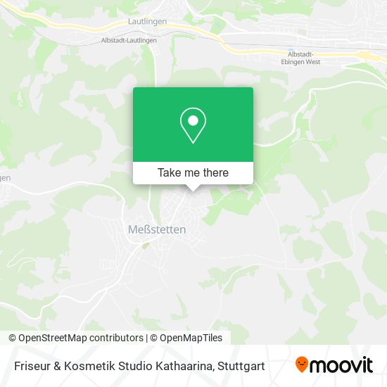 Friseur & Kosmetik Studio Kathaarina map