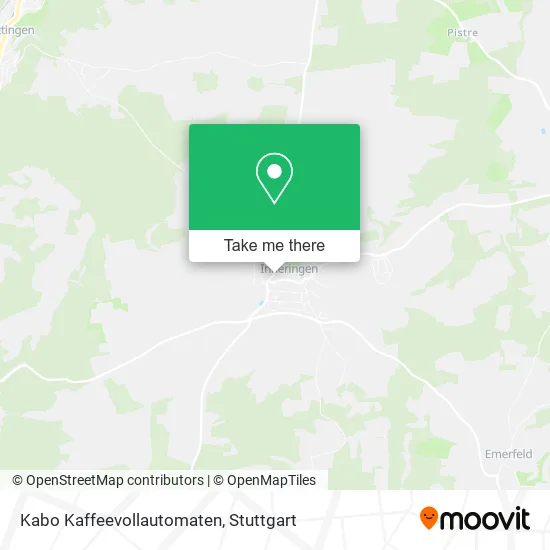 Карта Kabo Kaffeevollautomaten