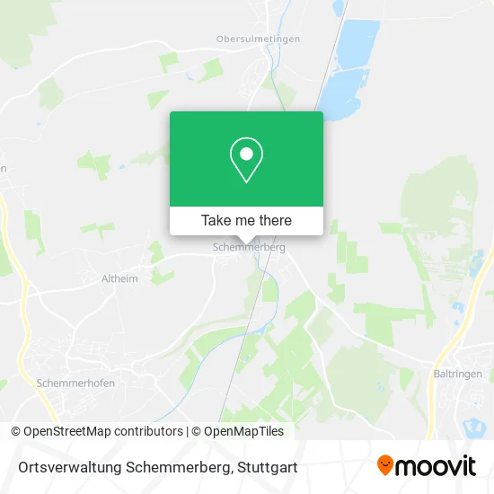 Карта Ortsverwaltung Schemmerberg