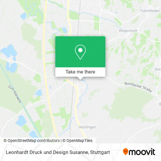 Карта Leonhardt Druck und Design Susanne