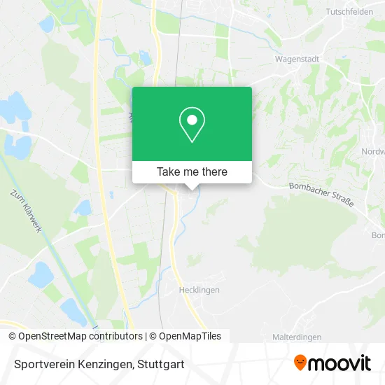 Карта Sportverein Kenzingen