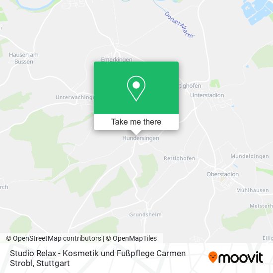 Studio Relax - Kosmetik und Fußpflege Carmen Strobl map