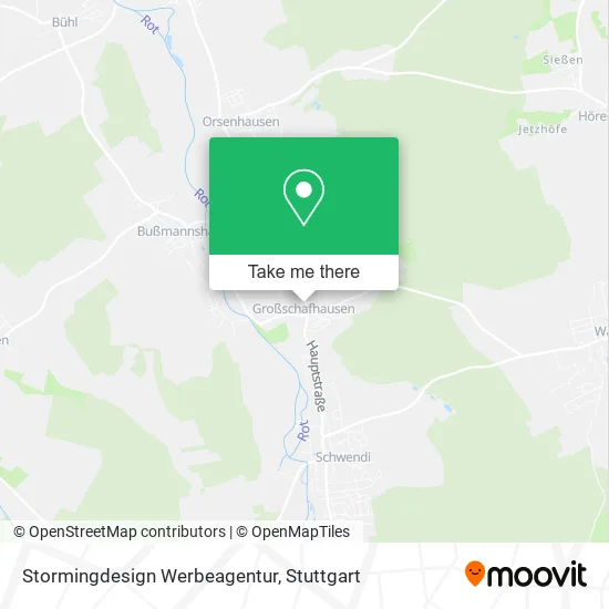 Карта Stormingdesign Werbeagentur