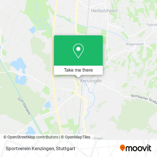 Sportverein Kenzingen map