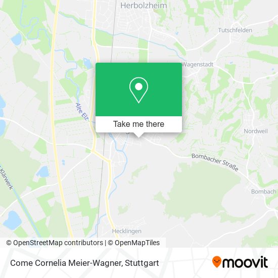 Come Cornelia Meier-Wagner map
