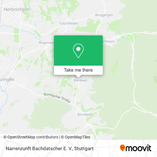 Карта Narrenzunft Bachdatscher E. V.