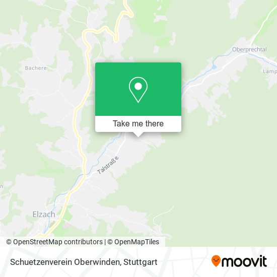 Schuetzenverein Oberwinden map